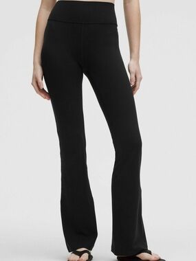 lululemon athletica Black Boot-Cut Flare Leggings Sz 2